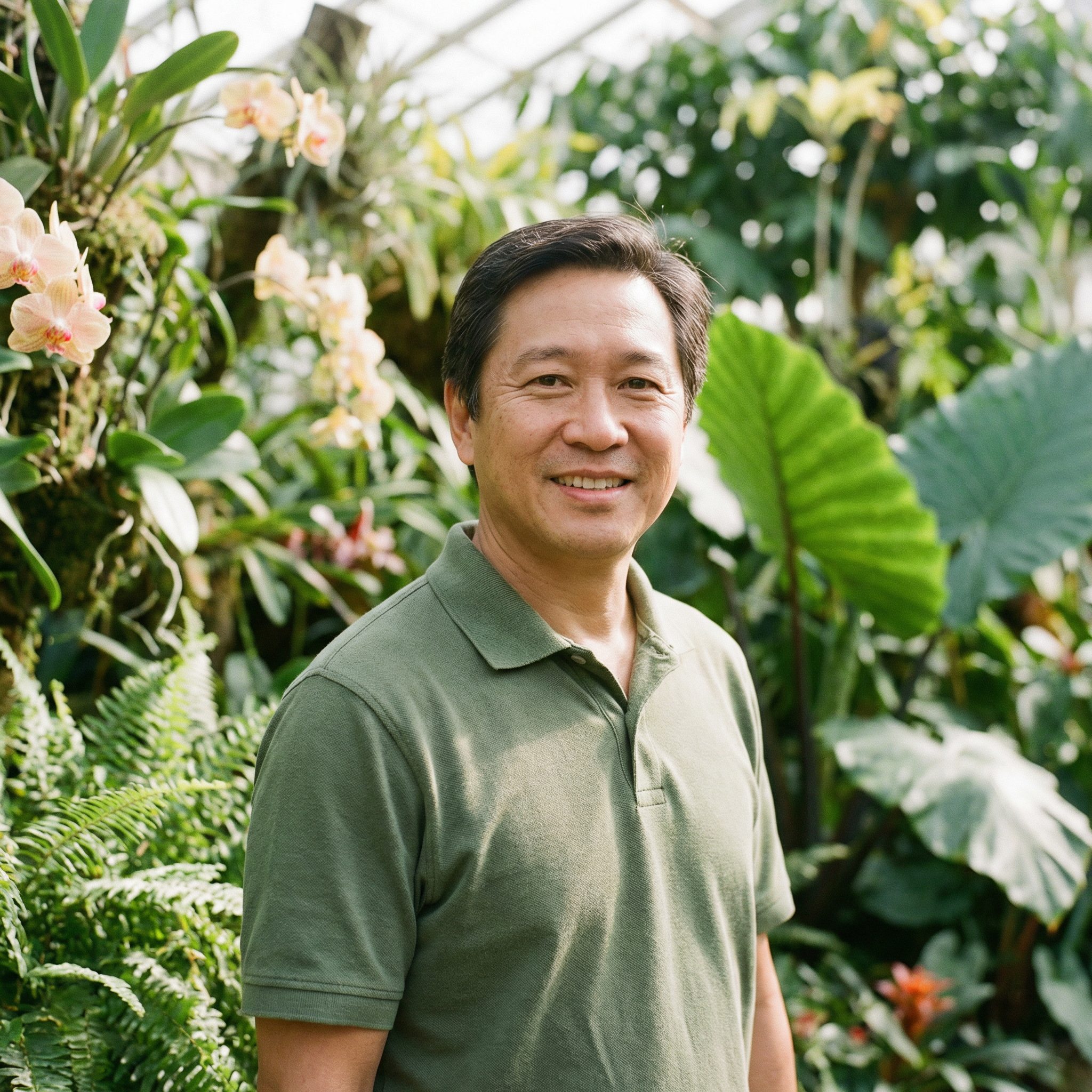 搜同网首席植物学家林建国